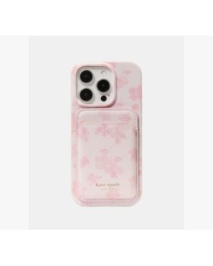Kate Spade Spring Pansies Iphone 16 Pro Case - Pink