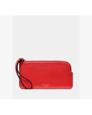 Kate Spade Zippy Wristlet - Red