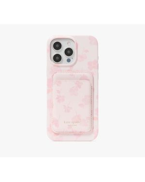 Kate Spade Spring Pansies Iphone 16 Pro Max Case - Pink
