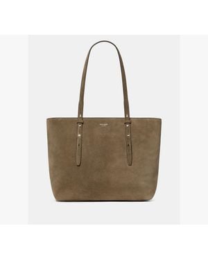 Kate Spade Do It All Suede Zip Tote Bag - Natural