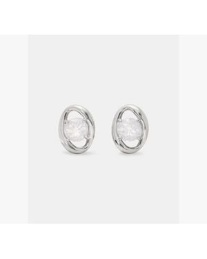 Kate Spade Opulence Statement Stone Studs - White