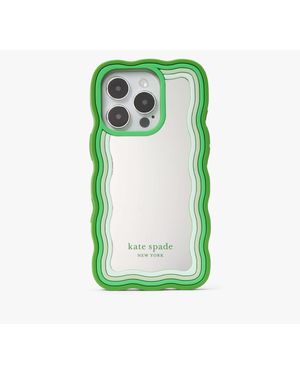 Kate Spade Mirrored Iphone 16 Pro Case - Green