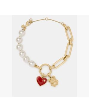Kate Spade Bits And Baubles Charm Bracelet - White