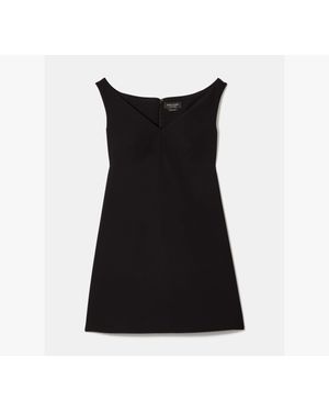 Kate Spade V-Neck Mini Dress - Black