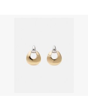 Kate Spade Ks Duo Hoops - White