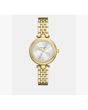 Kate Spade Gracie Round Watch - Metallic