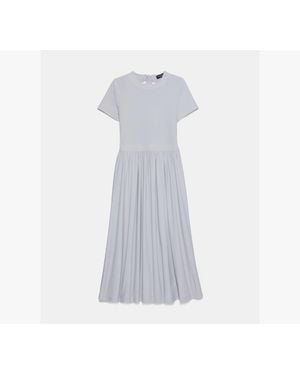 Kate Spade Cutout Back Maxi Jersey Dress - Blue