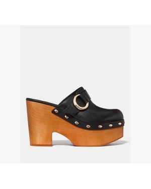 Kate Spade Halo Platform Clog Mule - Black