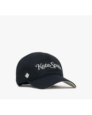 Kate Spade Magazine Script Baseball Cap - Blue