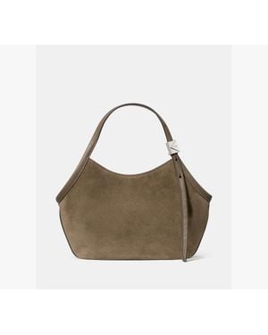Kate Spade Deco Suede Small Tulip Tote Bag - Natural