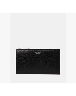 Kate Spade Classic Medium Bifold Wallet - Black