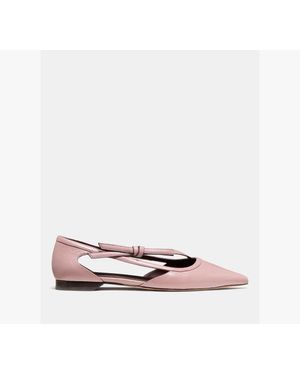 Kate Spade Loop Flat - White