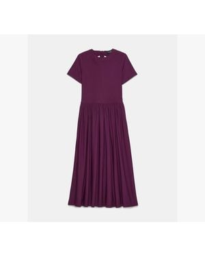 Kate Spade Cutout Back Maxi Jersey Dress - Purple