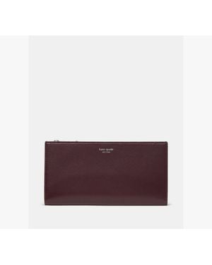 Kate Spade Classic Large Bifold Wallet - Purple