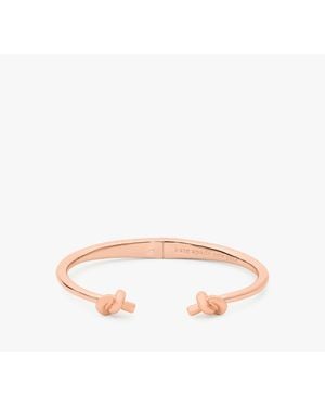 Kate Spade Sailor's Knot Hinge Cuff - Metallic