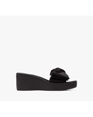Kate Spade Bikini Platform Wedges - Black