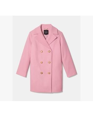 Kate Spade Double Breasted Coat - Pink