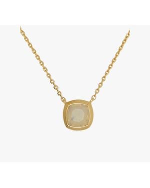 Kate Spade Fine Time To Shine Gem Pendant - Metallic