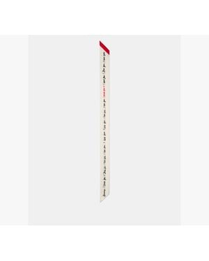 Kate Spade I Love You Silk Skinny - White