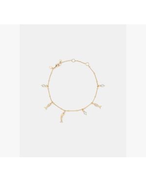 Kate Spade Summer Daze Charm Anklet - White