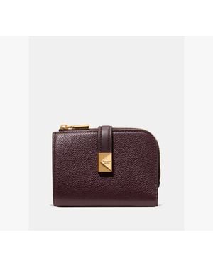 Kate Spade Deco Small Compact Wallet - Purple