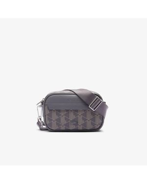 Lacoste Small The Blend Satchel - Gray