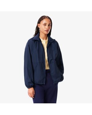 Lacoste Hooded Track Jacket - Blue