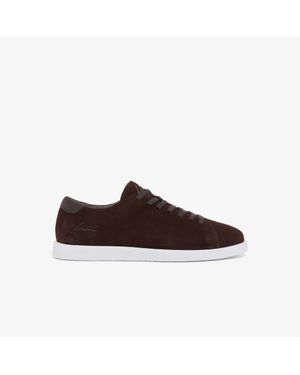 Lacoste Linecourt Suede Sneakers - Brown