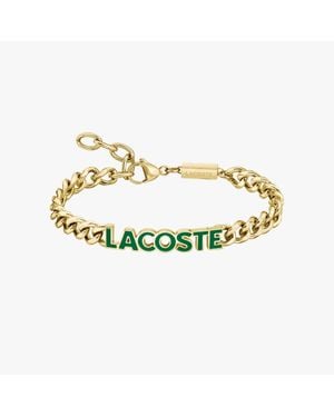 Lacoste Script Bracelet - Metallic