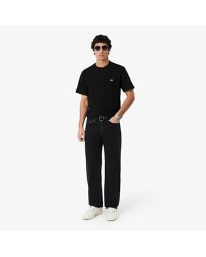 Lacoste 5-Pocket Straight Cut Jeans - Red