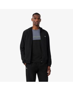 Lacoste Water-Repellent Sport Track Jacket - Black