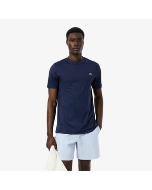 Lacoste Ultra Dry Stretch Tennis T-Shirt - Blue