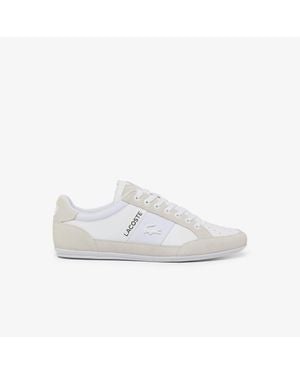 Lacoste Chaymon Suede Sneakers - White