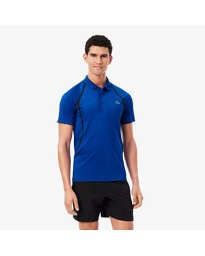 Lacoste Tennis X Daniil Medvedev Polo Shirt - Blue