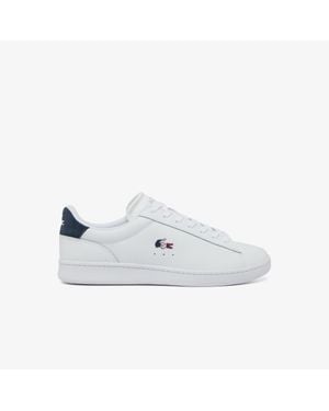 Lacoste Carnaby Set Leather Sneakers - White