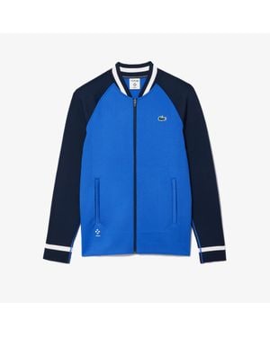 Lacoste Tennis X Daniil Medvedev Ultra Dry Jacket - Blue