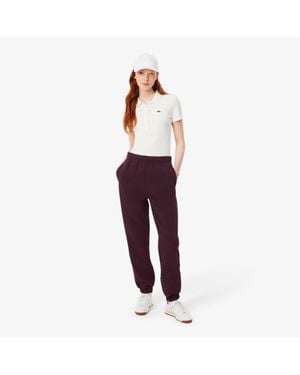 Lacoste Piqué Sweatpants - Red