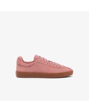 Lacoste Baseshot Leather Sneakers - Pink