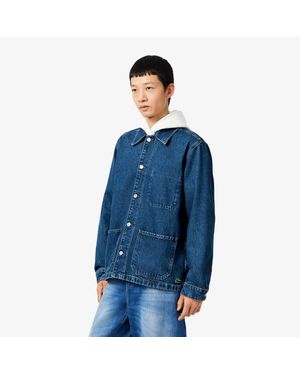 Lacoste Denim Overshirt - Blue