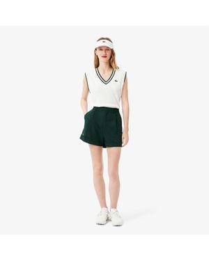 Lacoste Ultra Dry Golf Stretch Bermuda Shorts - Black