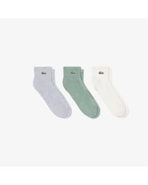Lacoste 3-Pack Socks - Green