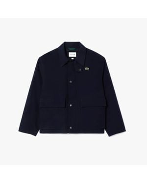 Lacoste Lightweight Water-Repellent Jacket - Blue