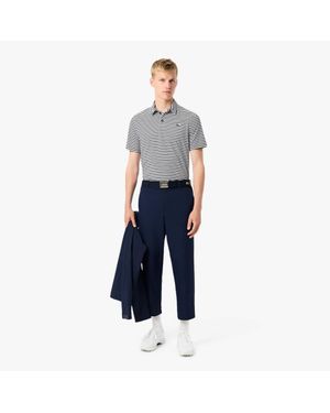 Lacoste Ultra Dry Cropped Golf Pants - Blue