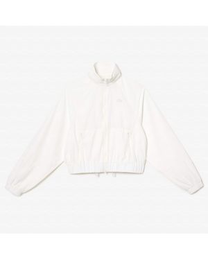 Lacoste Short Zip-Up Jacket - Black