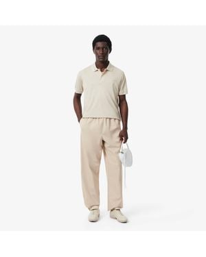 Lacoste Runway Canvas Sweatpants - Natural