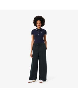 Lacoste Wide Fit Jersey Sweatpants - Blue