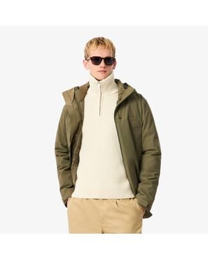 Lacoste 3-In-1 Water-Repellent Padded Parka - Green