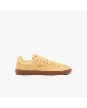 Lacoste Baseshot Suede Sneakers - Natural