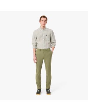 Lacoste Slim Fit Commuter Pants - Green