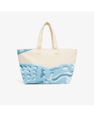 Lacoste Anna Xl Tote - Blue